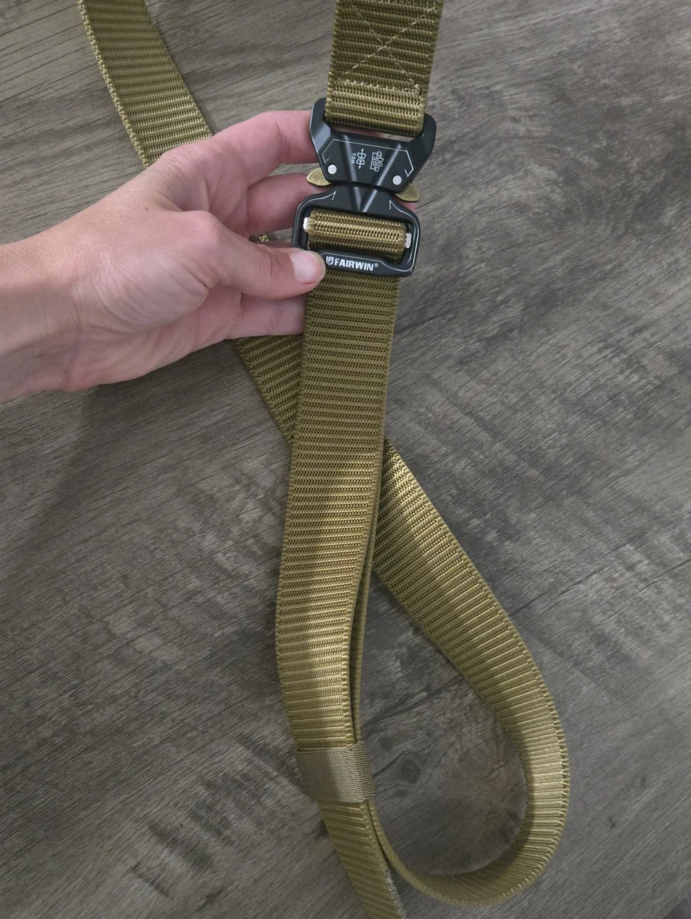 Tactical Belt Cayote Brown